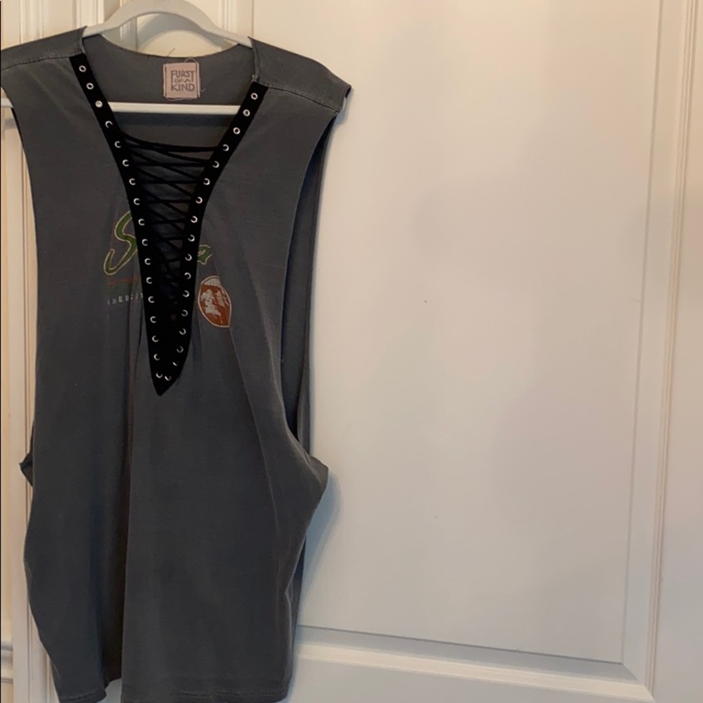 Vintage FURST of A KIND shirt/dress.